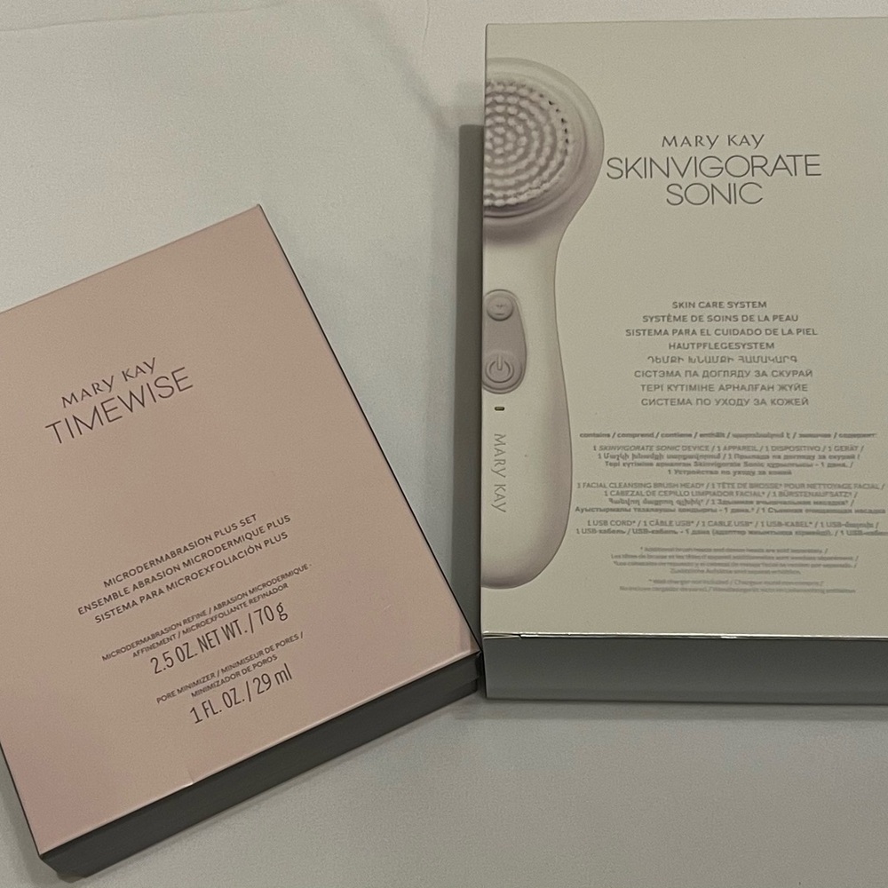Mary Kay Skinvigorate Unit & Microdermabrasion Plus Set